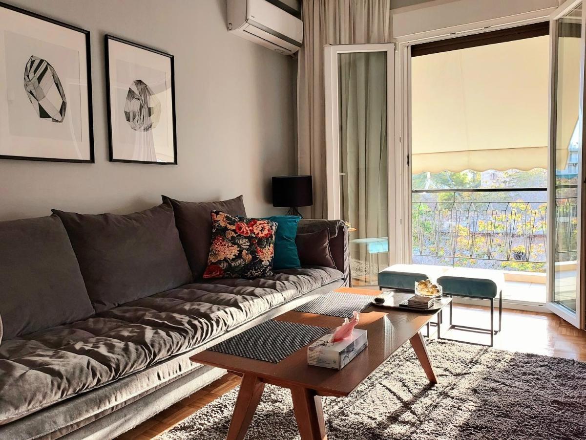 Fully Equiped Design Apartment With Excellent View/ Easy Parking Афины Экстерьер фото